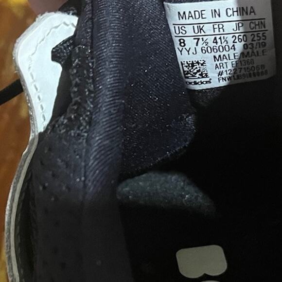 Adidas Ultra Boost S & L Men's Size 8 Running Shoes Black Gray Red - Picture 11 of 11